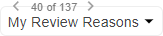 My Review Reasons