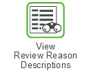 View Review Reason Descriptions